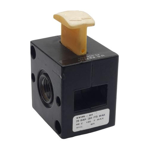 Parker Watts SV35-02 Slide Shut-Off Valve, 2/2-Way, 300psi Max, 1/4in NPT 