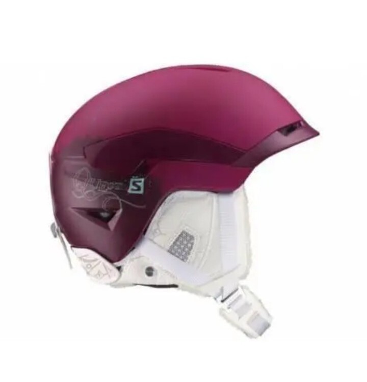 Casco sci snowboard donna Salomon Quest W Raspberry Crims taglia media 56 59 cm