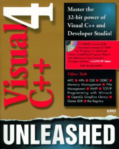 Visual C++ 4 Unleashed by Victor Toth (1996, CD-ROM / Trade Paperback ...