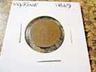 1869 INDIAN CENT VG/FINE   SSW
