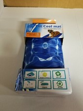 Pet Dog Cat Indoor Outdoor Cooling Mat Durable Foldable Easy Clean large NIB