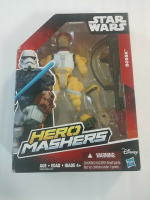 Hasbro Star Wars Hero Mashers Bossk Action Figure Toy New in Box B3664 Disney