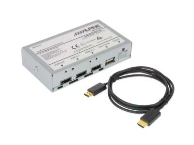 Alpine KCX-630HD HDMI Erweiterungsbox Umschalter Inklusive einem 1,5m HDMI Kabel