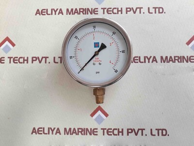 United Instrument Druckmanometer 0-4 bar 0-60 psi 100 kPa