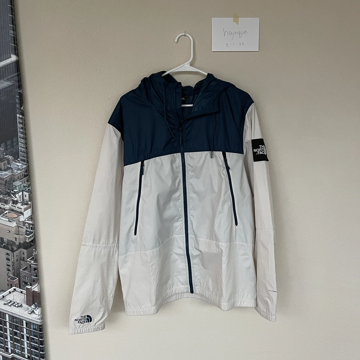The North Face 1990 mountain jacket white/blue - XL - RARE ITEM