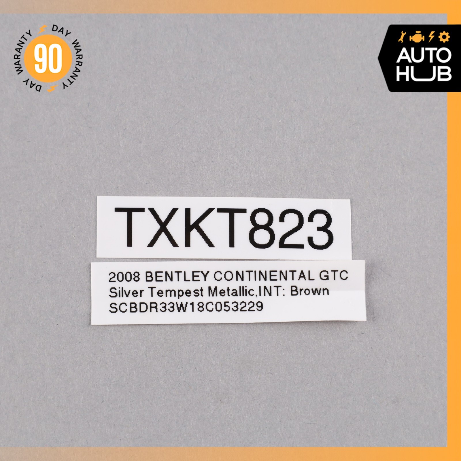03-18 Bentley Continental GTC GT Coolant Water Hose Tube Pipe OEM 46k