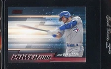 2018 STADIUM CLUB POWER ZONE RED FOIL #PZ-JD JOSH DONALDSON TORONTO BLUE JAYS