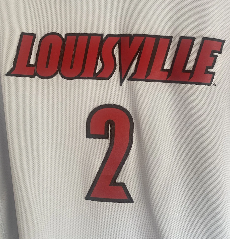 Russ Smith Louisville Cardinals Men's Jersey Adidas Size Large NCAA Basketball - Image 3 of 4