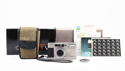 Almost MINT In Box] Contax TVS 35mm Point & Shoot Film Camera From