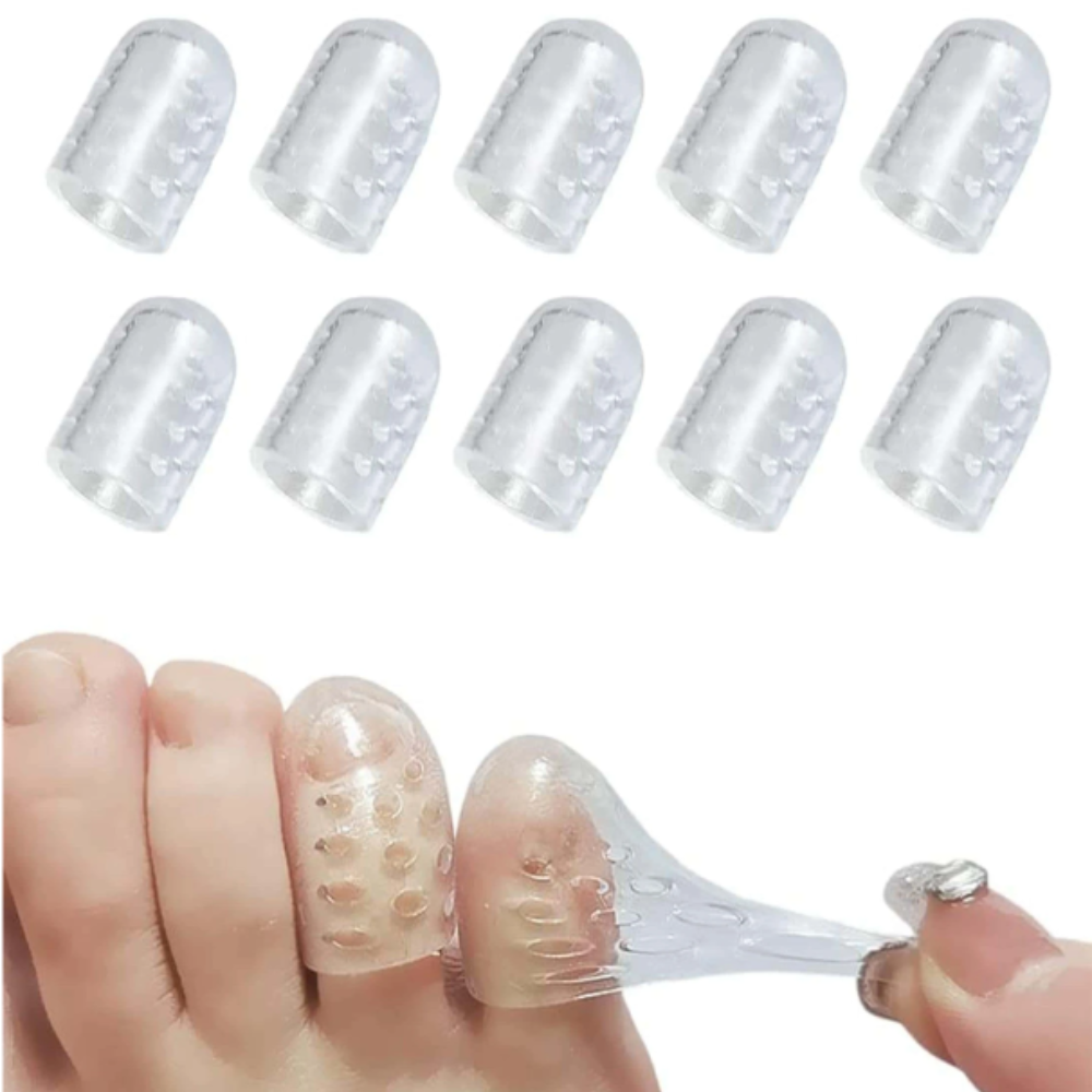 10Pcs Toe Protector Toe Covers Silicone Breathable Anti-Friction-Toe efficiently