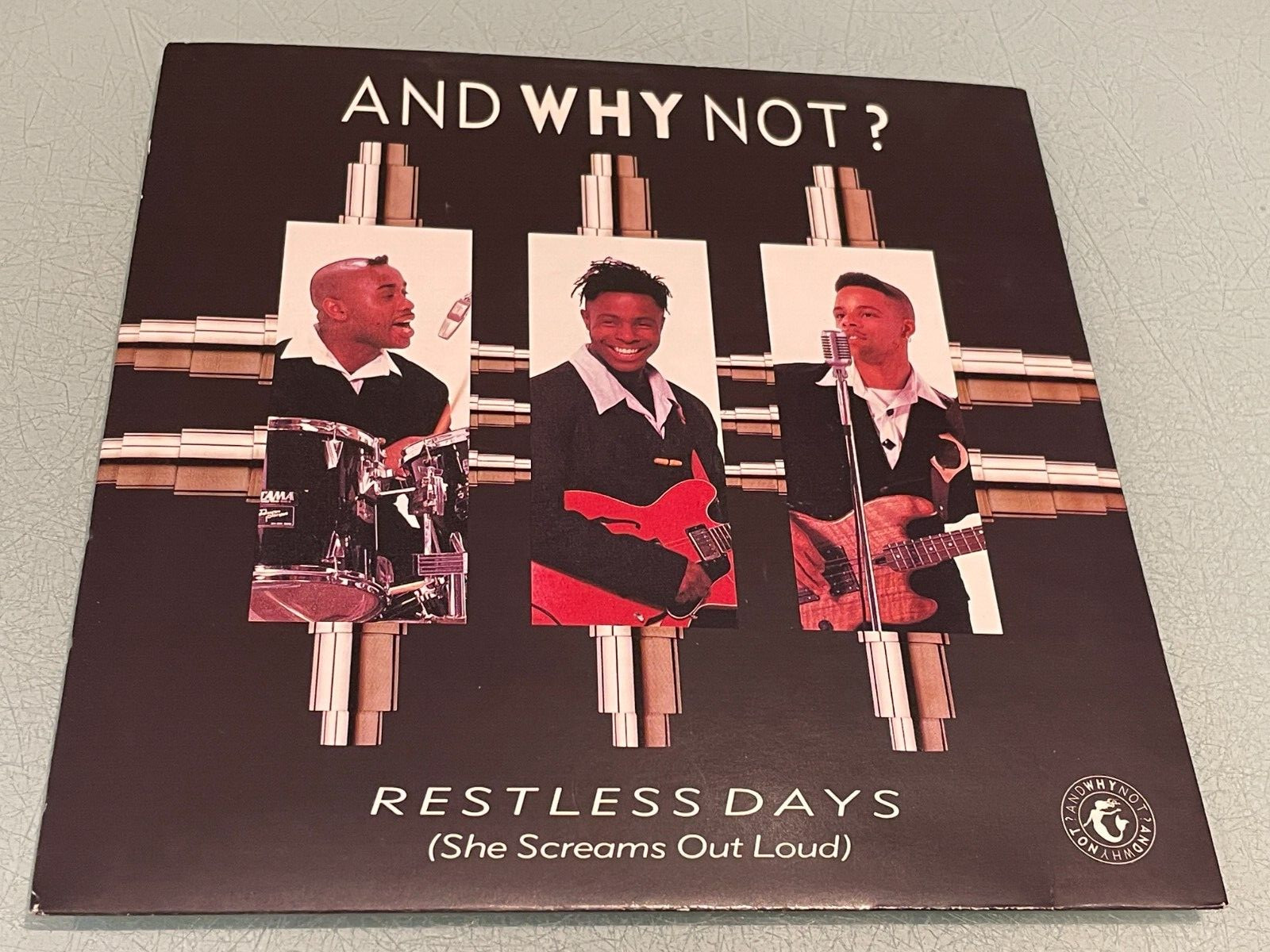 And Why Not? - Restless Days - Hey Na Na - Vinyl Record 7"" Single - 1989 Island