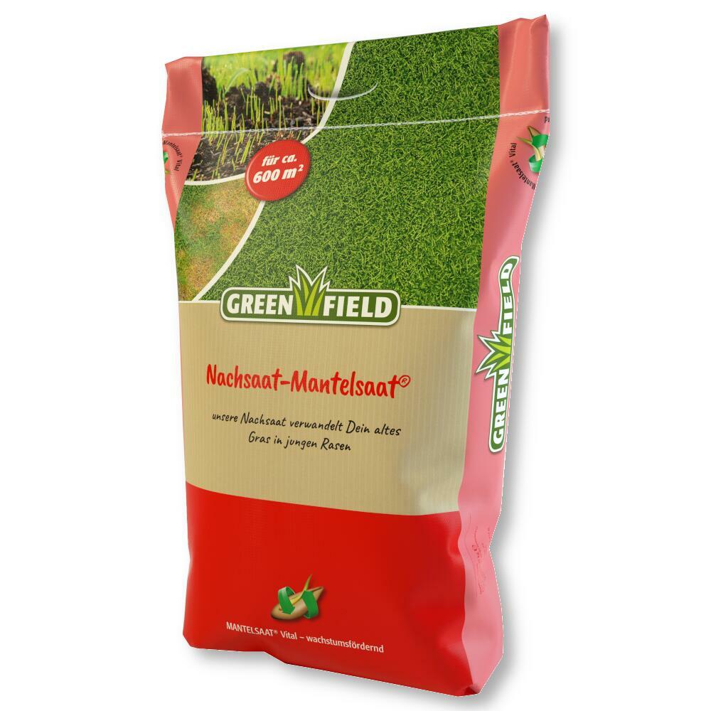 Semence gazon de sport Greenfield régénération rapide enrobée 10 kg