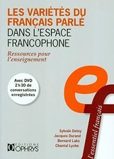 Les Varietes du Français Parle Dans l Espace Francophone - Buch OPHRYS