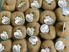 400g beige-braun ANGORA PRINCESS ·  80% Angora 20% Schurwolle · Esslinger Wolle