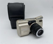 Olympus Infinity Stylus Zoom 105 DLX 35mm Point  Shoot Camera READ 