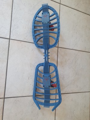 Blaues Spiderman 2-Rad-Waveboard-Skateboard. Sehr guter Zustand.