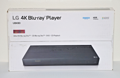 LG UBK80 4K Ultra-Hd Blu-ray Disc Player for sale online | eBay