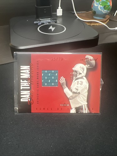 2004 Fleer inScribed - Names of the Game Dan Marino #NGJ-DM3 Red Jerseys /79