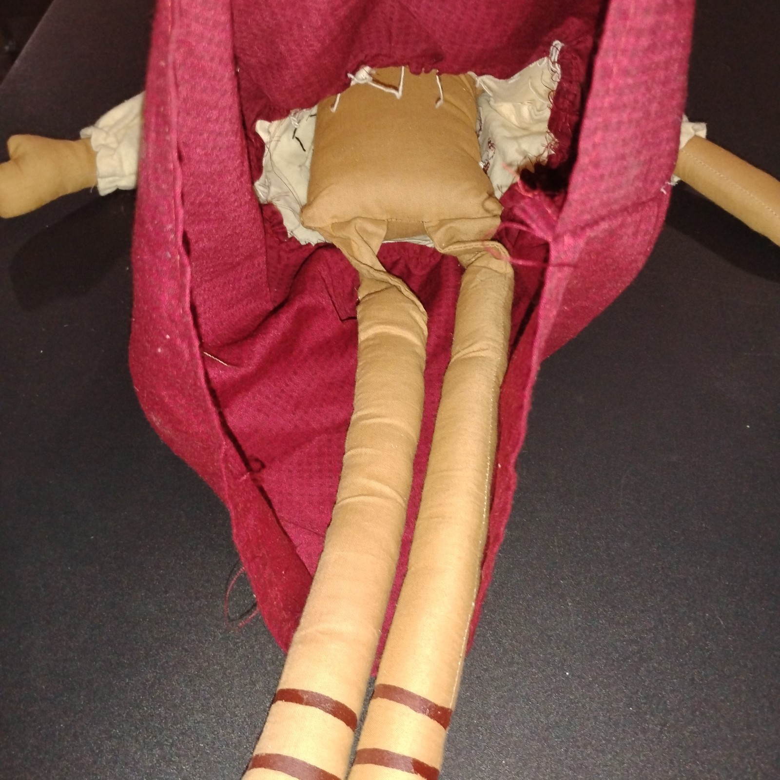 Primitive Raggedy Ann Doll. My Heart Belongs to Andy.  22"