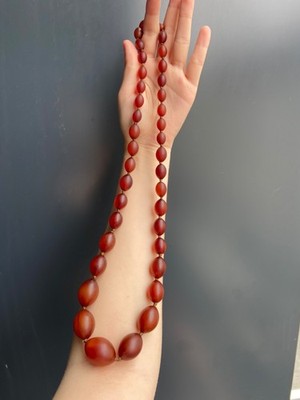 Very old bakelite beads 72 gr