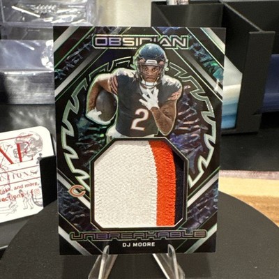 2023 Panini Obsidian - Unbreakable D.J. Moore #UM-DMO Electric Etch /25