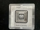 Geiger Edelmetalle Original 10gram .999 Fine Ag Silver Certificate In Assay