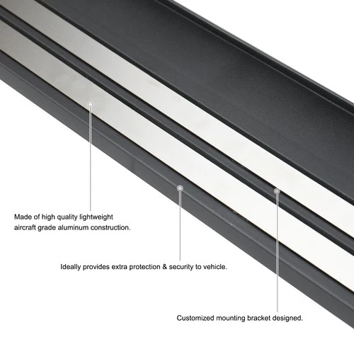 Aluminum For Toyota RAV4 2019-2024 Running Board Side Step nerf bars pedal 2PCS# - Picture 9 of 20