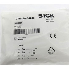one NEW SICK VTE18-4P4240 Photoelectric Sensor Quality assurance