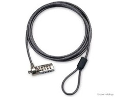 Targus DEFCON SCL 6.6 Feet Security Cable Lock - Galvanized Steel PA410S-1