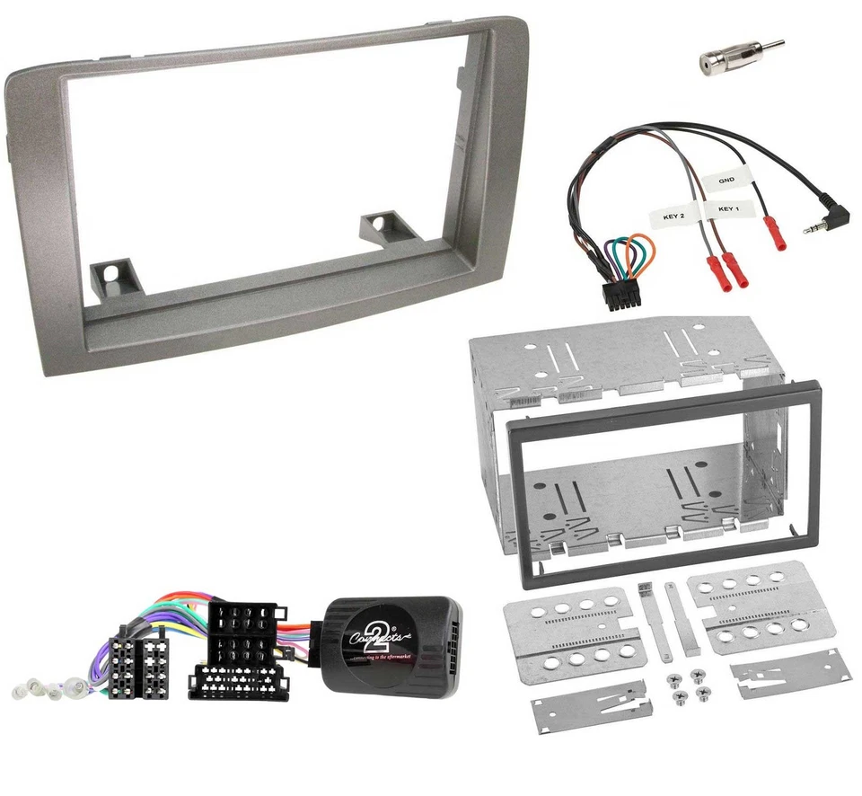 Pioneer Bluetooth Lenkrad DAB 2DIN USB CD Autoradio für Lancia Musa 2004-2012 - Bild 3 von 4