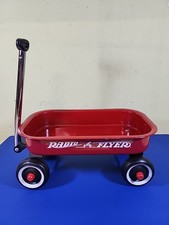 Vintage Radio Red Flyer Child Wagon Mini 12" X 7.5" X 5.5" High GREAT CONDITION 