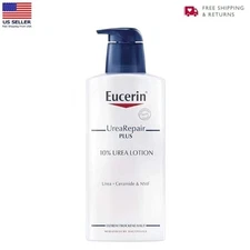 Eucerin UreaRepair PLUS 10% Urea Lotion 400ML | Ceramide & NMFs | EXP 03/2027