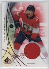 2024-25 Upper Deck SP Game Used Red Jersey Carter Verhaeghe #10 1sg2