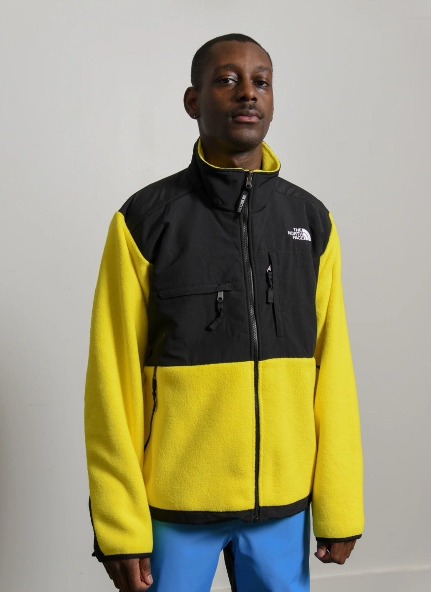 ブルゾン THE NORTH FACE DENALI  JACKET TNF YELLOW THE NORTH FACE MEN'S DENALI FLEECE JACKET Retro 95' Yellow BNWT