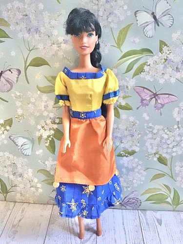 1995 Gypsy Dancing Esmeralda Barbie Hunchback Of Notre Dame Disney Mattel Doll