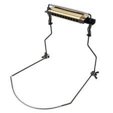 Metal Practical Adjustable Harmonica Neck Rack Harmonica Neck Holder