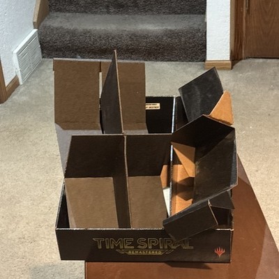 Magic the Gathering Time Spiral Booster Retail Cardboard Walmart Display Box  MTG | eBay