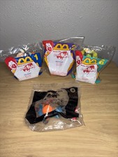 Lot of 4 Space Jam  A New Legacy McDonald's 1996  2020 Happy Meal Toys