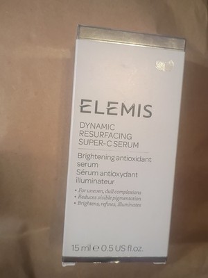 Elemis Dynamic Resurfacing Super C Brightening Antioxidant Serum 0.5 fl. oz. NEW