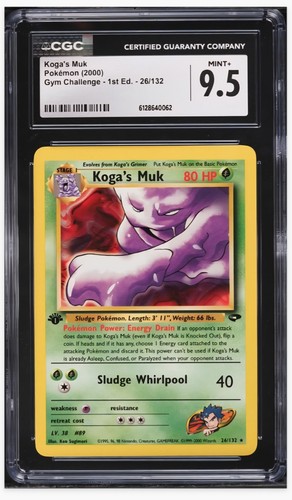 Koga's Muk (1st Edition) graded CGC 9.5 for sale on eBay