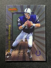 1998 Bowman's Best Football - Peyton Manning #112 (RC) Rookie Indianapolis Colts