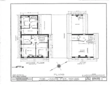 Jacob Fox House,Mannington Mills,Salem County,NJ,New Jersey,HABS,Home,Survey,7