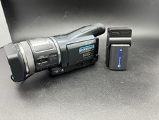 Sony HDR-HC1 HDV MiniDV Camcorder 1080i Carl Zeiss Lens w Battery Charger