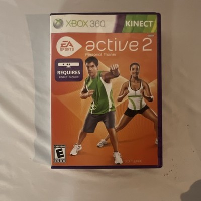 EA Sports Active 2 Xbox 360 Kinect Fitness Game w/ Disc, Case, Manual, Sensor