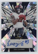 2022 Leaf Valiant Navy Blue Crystals 10/15 Erik Ezukanma #BA-EE2 Auto i6j