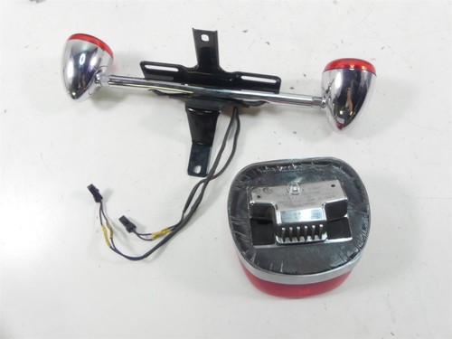 2014 Harley FXDL Dyna Low Rider Oem Leather Saddle Bag & Blinker Set 90369-06 - Bild 4 von 12