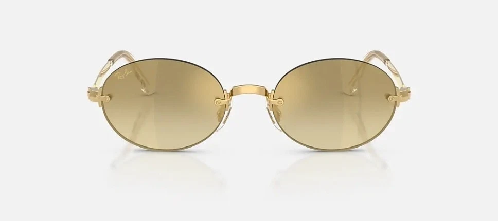 Ray-Ban Rimless Gold Sunglasses for Men for sale | eBay display picture 1