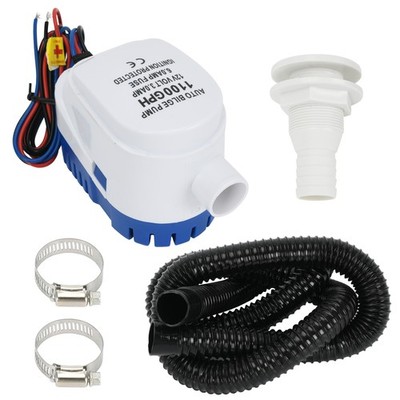 Automatic Submersible Boat Bilge Water Pump With Auto Float Switch 12V 1100GPH