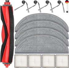 14 Stück Zubehörset für Roborock Q10 S5 / Q10 S5+ Saugroboter, 1 Hauptbürste 4 W
