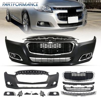 For 2014-2015 Chevy Malibu/2016 Limited Front Bumper Cover Grille Assembly Kit